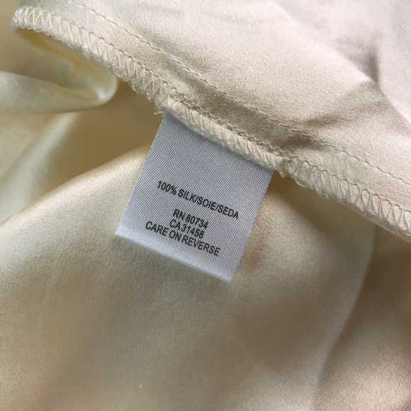 BCBGMaxazria Babydoll Silk Spaghetti Strap Dress - Picture 7 of 8